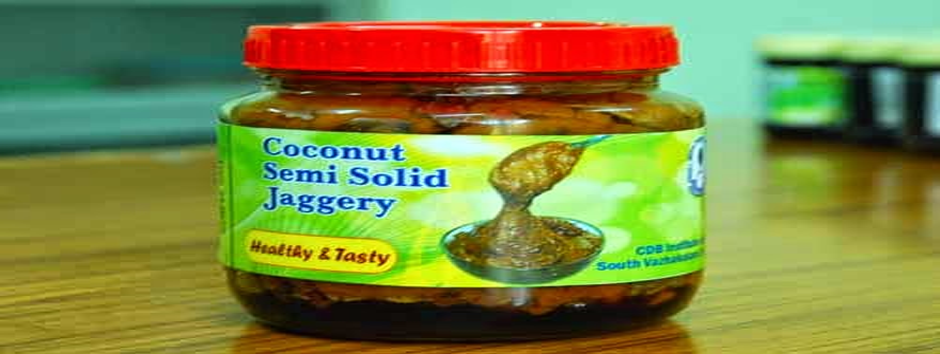 "Coconut Semi Solid Jaggery"